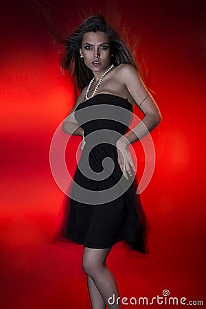 Young fashion model Stock Photo