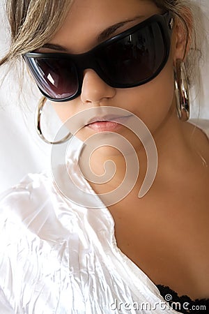 Young fashion model Stock Photo