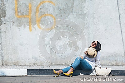 Plus size model Stock Photo