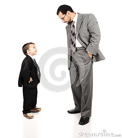 Young father and his son Stock Photo