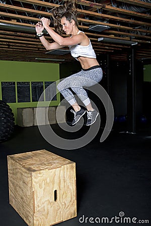 Young Female Fitness Instructor Trainer Stock Photo