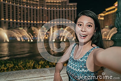 Young girl night out lifestyle. Editorial Stock Photo