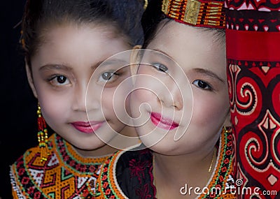 Young Girl at Toraja Funeral Ceremony Editorial Stock Photo