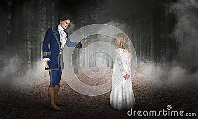 Storybook Fairytale Fantasy, Prince, Imagination Stock Photo