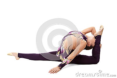 Young gymnasts Stock Photo