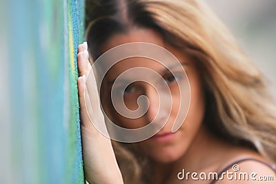 Young handsome girl Stock Photo