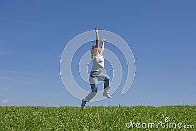 Young and happyness women Stock Photo