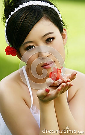 Young lady Stock Photo