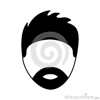 Young man avatar character Vector Illustration