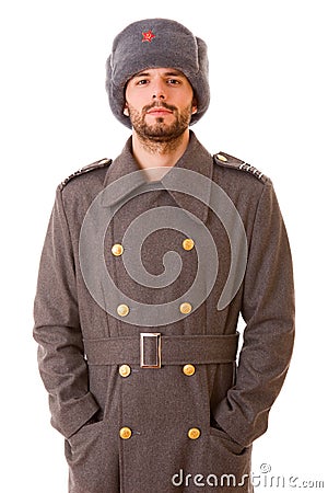 Russian military Stock Photo