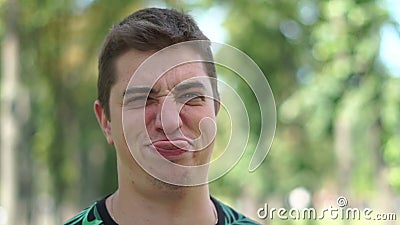 Young Man Funny Slaps His Lips in Slow Motion Stock Video - Video of athletic, attractive: 159437337 Young Man Funny Slaps His Lips in Slow Motion Stock Video - Video of athletic, attractive: 159437337