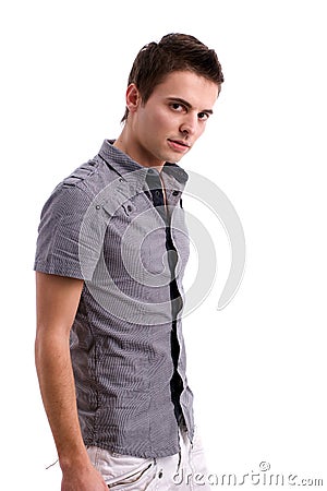 Young man posing Stock Photo