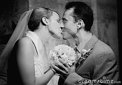 Young married couple Stock Photo