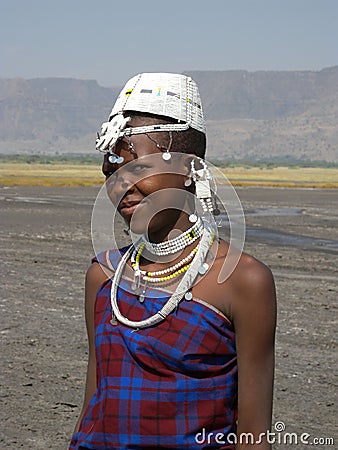 Young Masai Women Editorial Stock Photo