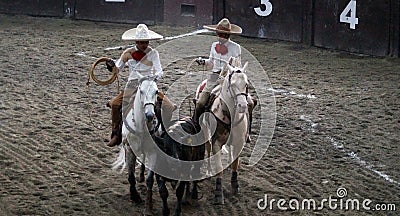 Young mexican riders Editorial Stock Photo