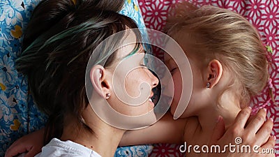 Mother And Daughter Making Out