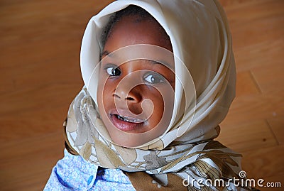 Young Muslim Girl Stock Photo