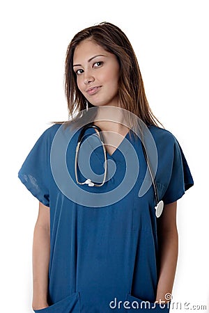 Young nurse Stock Photo