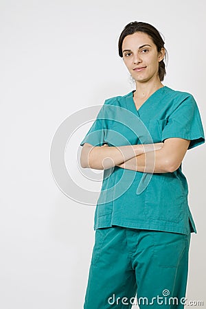 Young nurse Stock Photo