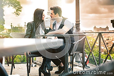 Young pair of lovers. Couple love and feelings Stock Photo