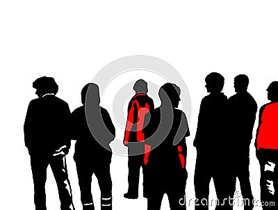 Young People Stock Photo