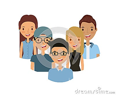 Young people design Vector Illustration