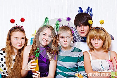 Young people entertaining Stock Photo