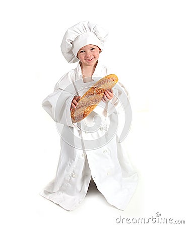 Young Professional Chef to Be Stock Photo