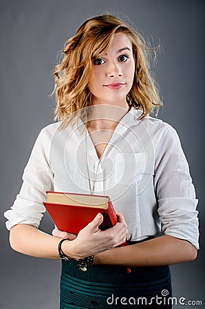 Young professor Stock Photo