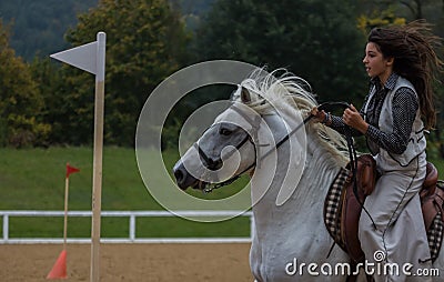 Young riding talent Editorial Stock Photo