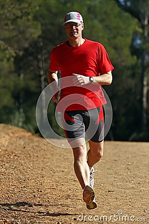 Young runner Stock Photo