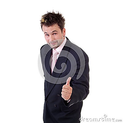 Young salesman Stock Photo