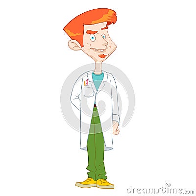 Young scientist Stock Photo