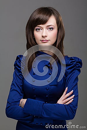 Young sensuality beautiful woman portrait Stock Photo