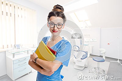 Young student of dentistry Stock Photo