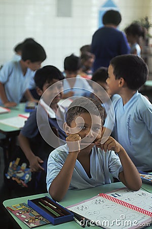 Young students in Brazil Editorial Stock Photo