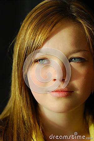 Young Teen Portrait Stock Photo