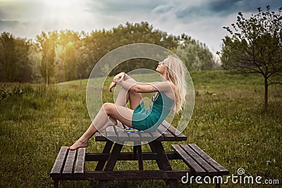 Young woman Stock Photo