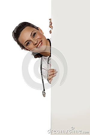 Young woman doctor Stock Photo