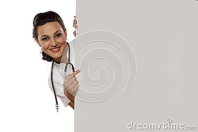 Young woman doctor Stock Photo