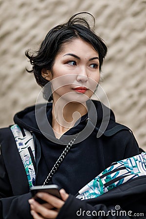 Young woman of eastern nationality Stock Photo