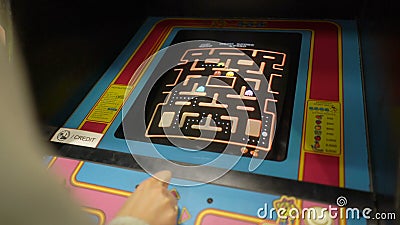 old pacman game console old pacman game console