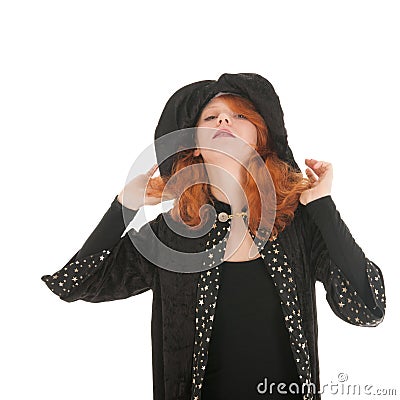 Evil witch Stock Photo