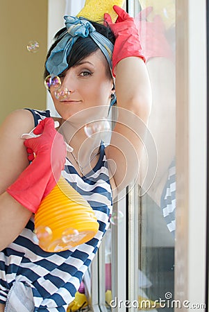 Spring Clean out Stock Photo