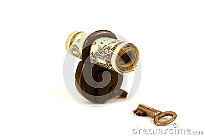 Is your money safe? - serie Stock Photo