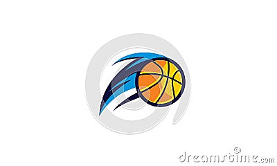 Basketball team logo emblem icon vector Vector Illustration