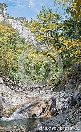 Great Crimean Canyon, Crimea peninsula Stock Photo