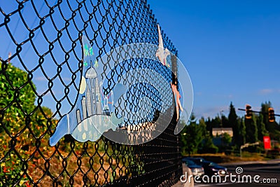 Beautify Bonney lake Editorial Stock Photo