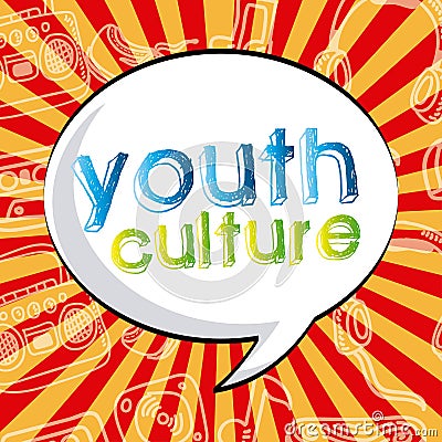 Youth culture Vector Illustration