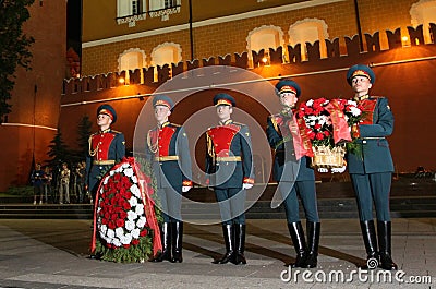 Youth patriotic action Memory Watch Editorial Stock Photo